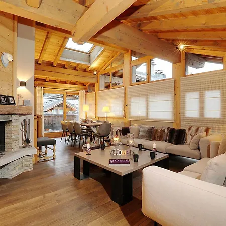 度假居 De 175m² A Le Praz - Confort Et Charme Pour 10 Personnes - Sauna Et Terrasse - Fr-1-575-11 谷雪维尔